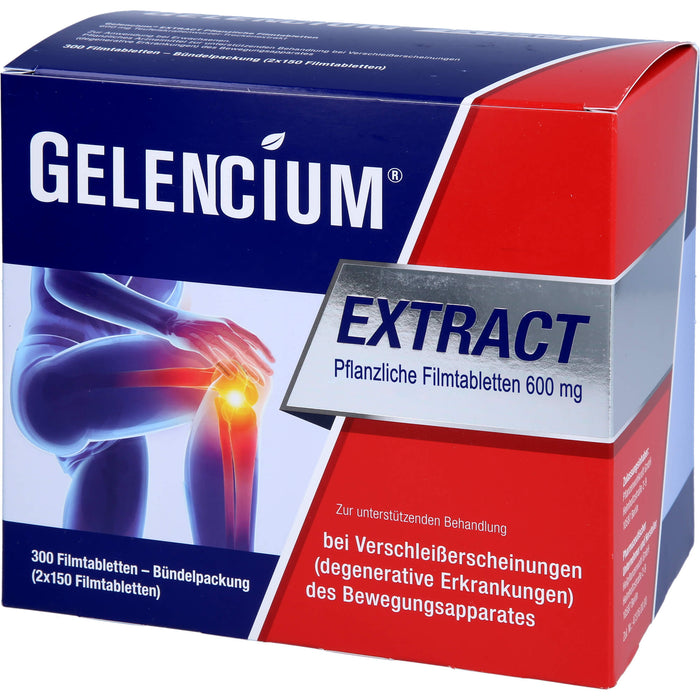 Gelencium EXTRACT Pflanzliche Filmtabletten 600 mg, 2X150 St FTA