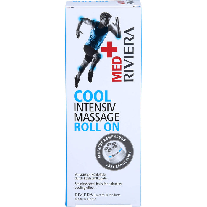 RIVIERA Med+ Cool Intensiv Massage Roll on, 150 ml GEL