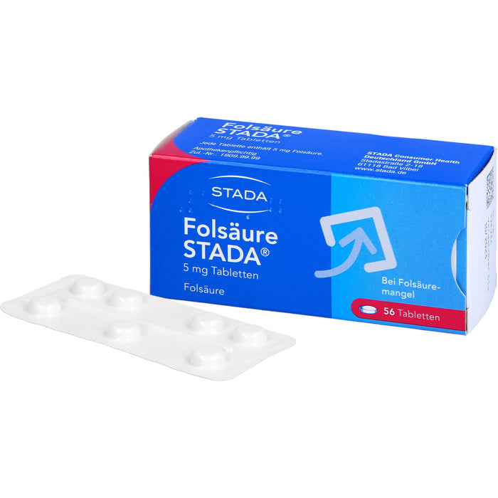 Folsaeure Stada 5mg, 56 St TAB