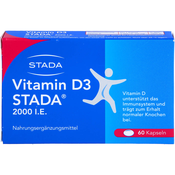 Vitamin D3 STADA 2000 I.E., 60 St KAP