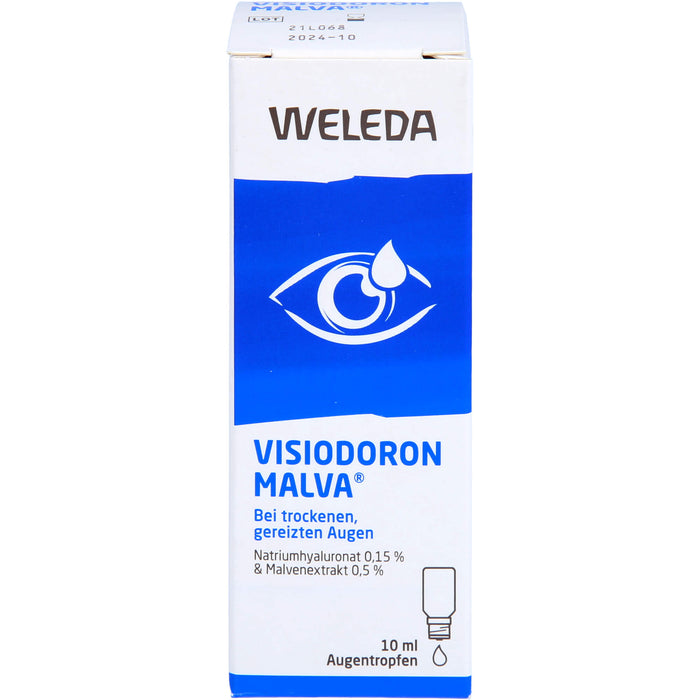 WELEDA Visiodoron Malva Augentropfen bei trockenen und gereizten Augen, 10 ml Solution