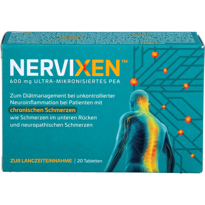 NERVIXEN Tabletten bei chronischen Schmerzen, 20 St. Tabletten