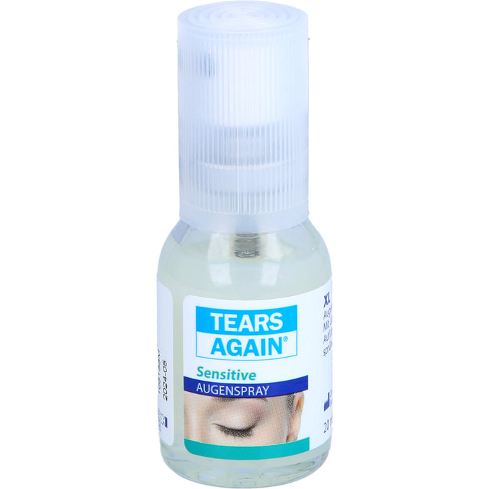 TEARS AGAIN Sensitive XL Augenspray  bei brennenden und tränenden Augen, 20 ml Solution