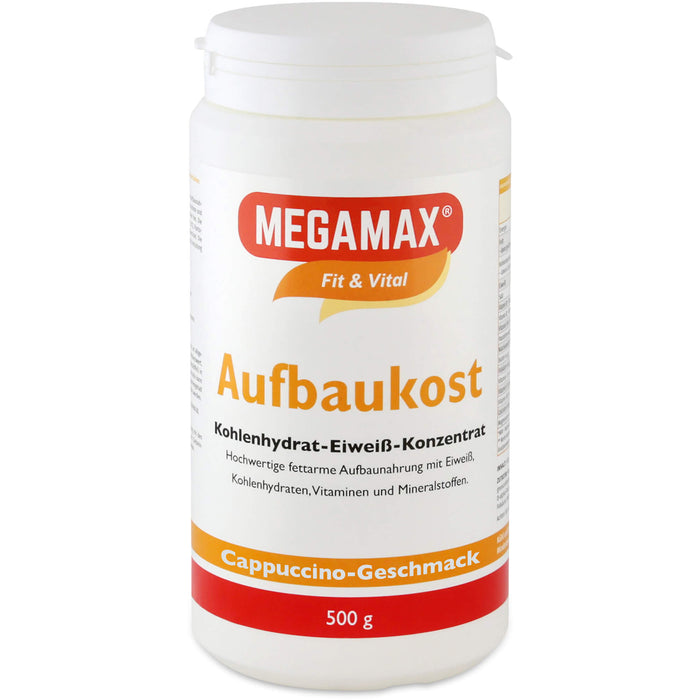 Megamax Aufbaukost Cappucc, 500 g PUL