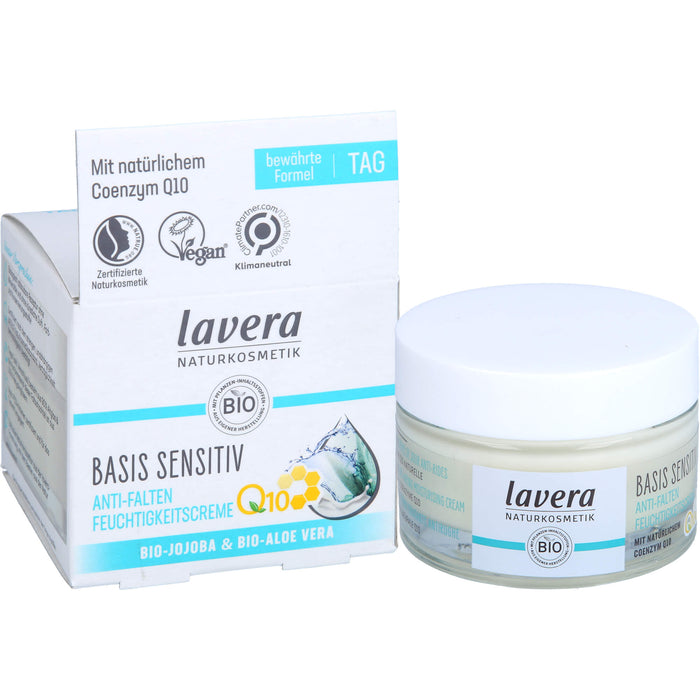 LAVERA BASIS SENSITIV FEUCHTIGKEITSCREME Q10, 50 ml XTC