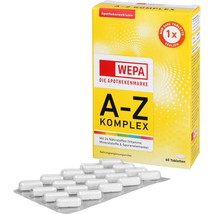 WEPA A-Z Komplex Tabletten, 60 St TAB