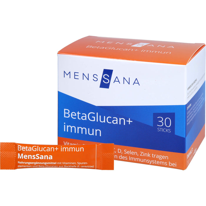 BetaGlucan+ immun MensSana, 30 St PUL