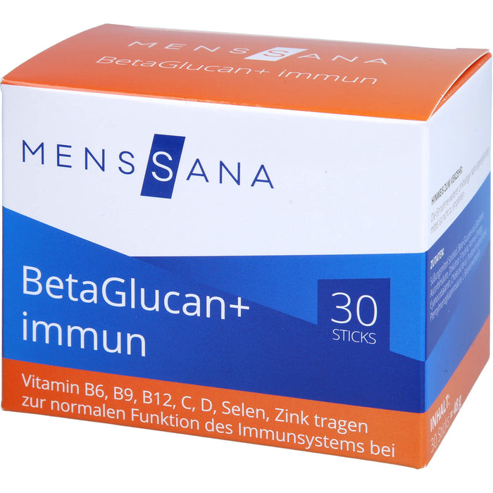 BetaGlucan+ immun MensSana, 30 St PUL