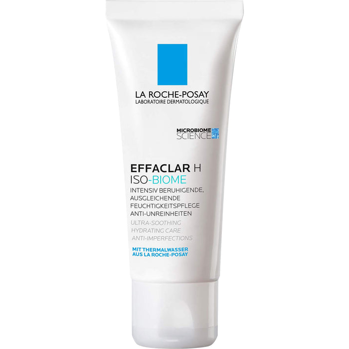 LA ROCHE-POSAY Effaclar H ISO-BIOME intensiv beruhigende Feuchtigkeitspflege gegen Unreinheiten, 40 ml Creme