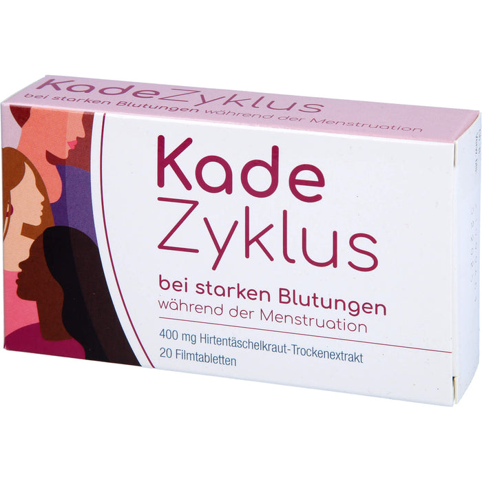 KadeZyklus bei starken Blutungen während der Menstruation 400 mg Filmtabletten, 20 St FTA