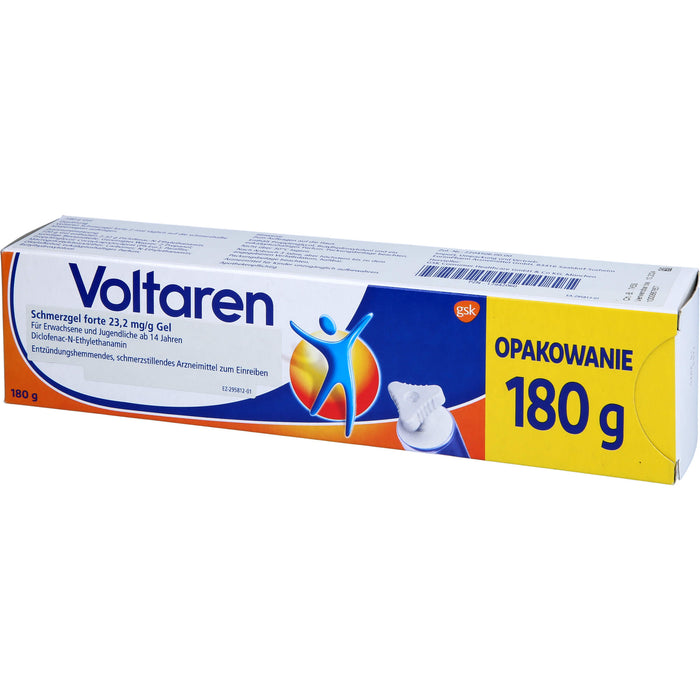 Voltaren Schmerzgel forte 23,2 mg/g Eurim Gel, 180 g Gel