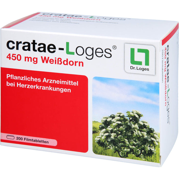 Cratae-loges 450mg Weissd, 200 St FTA