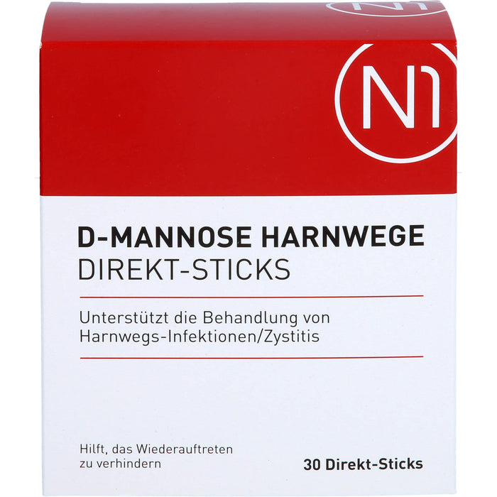 N1 D-MANNOSE HARNWEGE DIREKT-STICKS, 30 St GRA