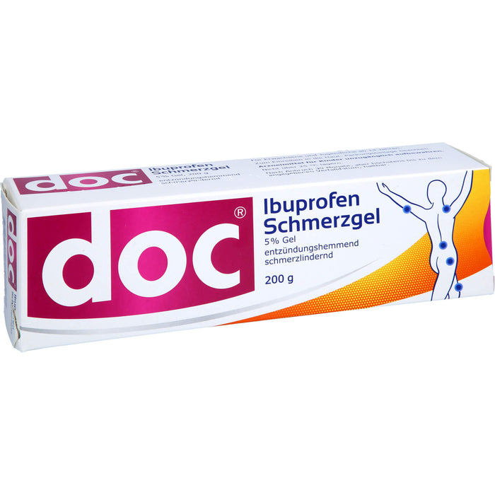 doc Ibuprofen Schmerzgel, 5 % Gel, 200 g GEL