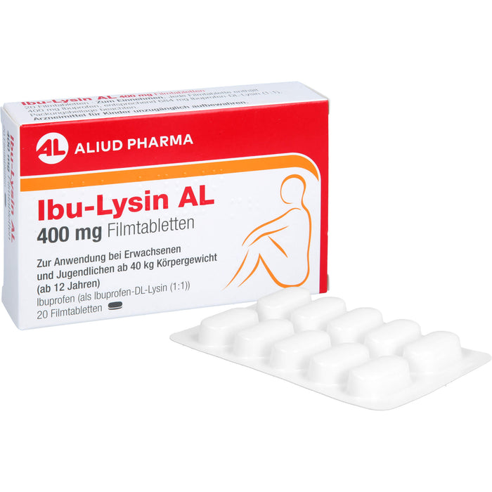 Ibu Lysin Al 400mg Fta, 20 St FTA