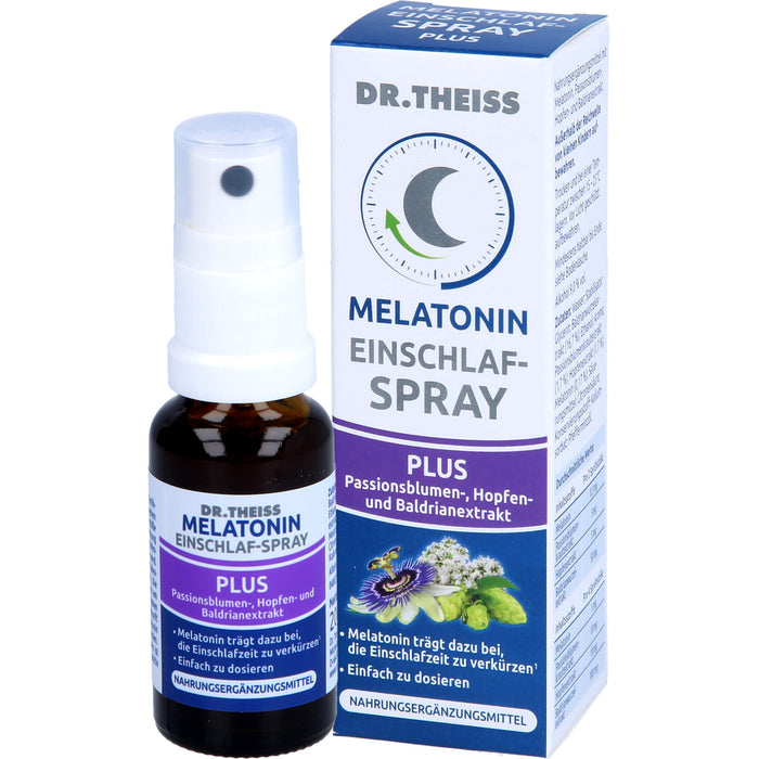 Dr.Theiss Melatonin Einschlaf-Spray Plus, 20 ml Spray