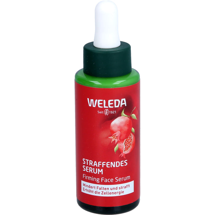 WELEDA straffendes Serum Granatapfel & Maca-Peptide mindert Falten & strafft, 30 ml Lösung