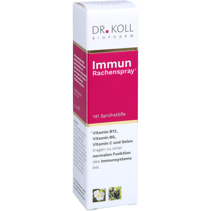 Immun Rachenspray Dr.Koll Gemmo Komplex Vit.B6 B12, 20 ml SPR