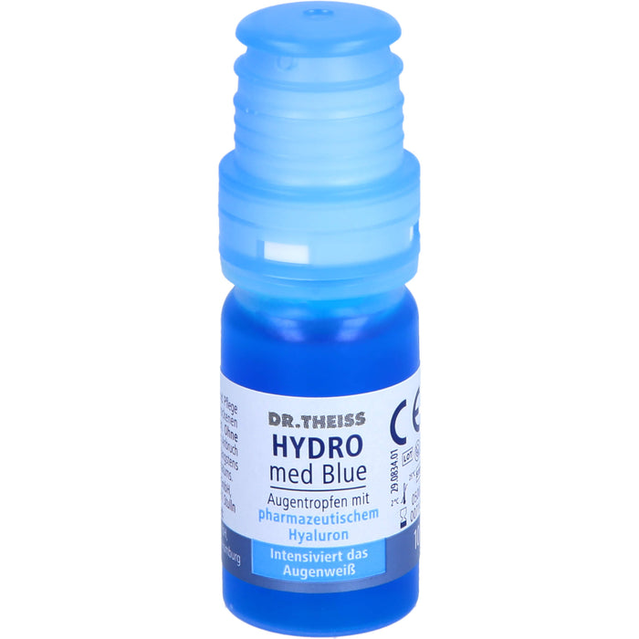 DR. THEISS Hydro med Blue Augentropfen Befeuchtung und Pflege trockener Augen, 10 ml Solution