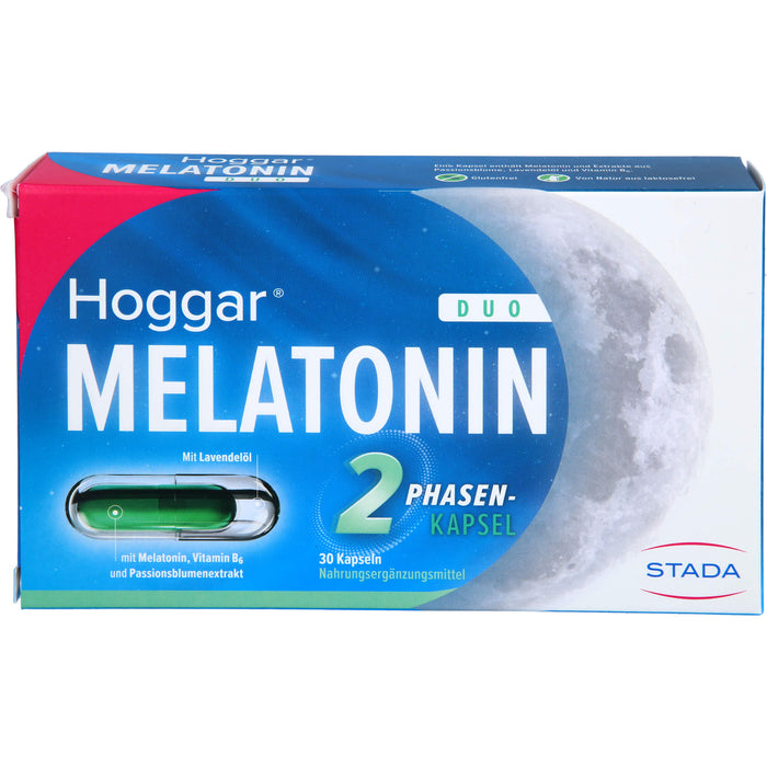 Hoggar Melatonin DUO Einschlaf-Kapseln, 30 St KAP