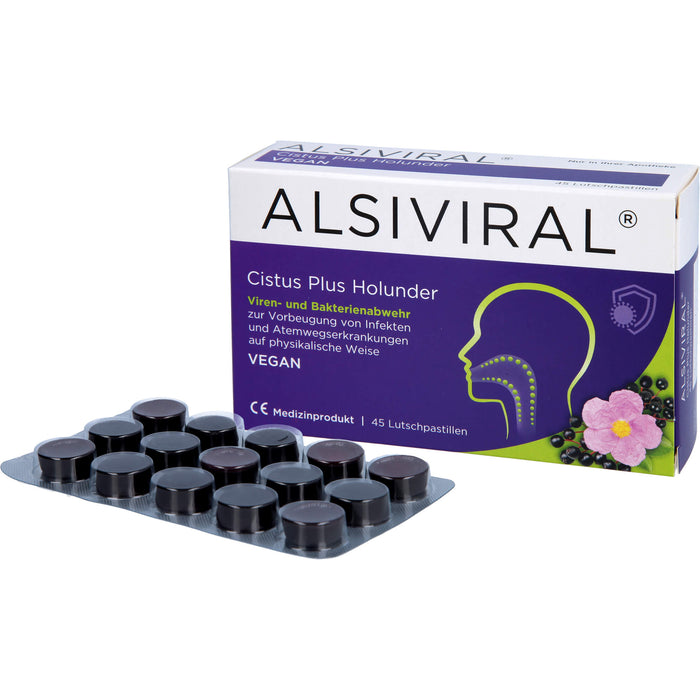 Alsiviral Cistus Plus Holunder, 45 St PAS