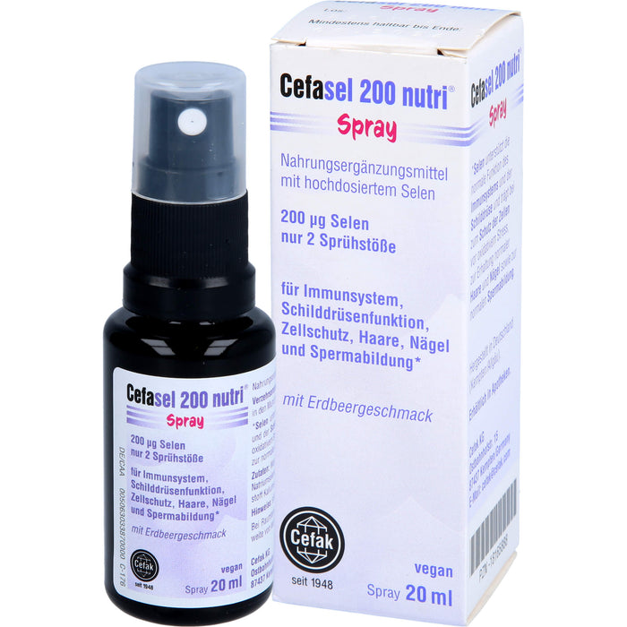 Cefasel 200 nutri Spray, 20 ml SPR