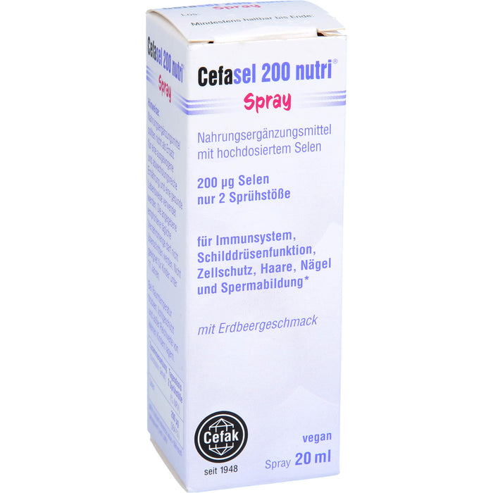 Cefasel 200 nutri Spray, 20 ml SPR