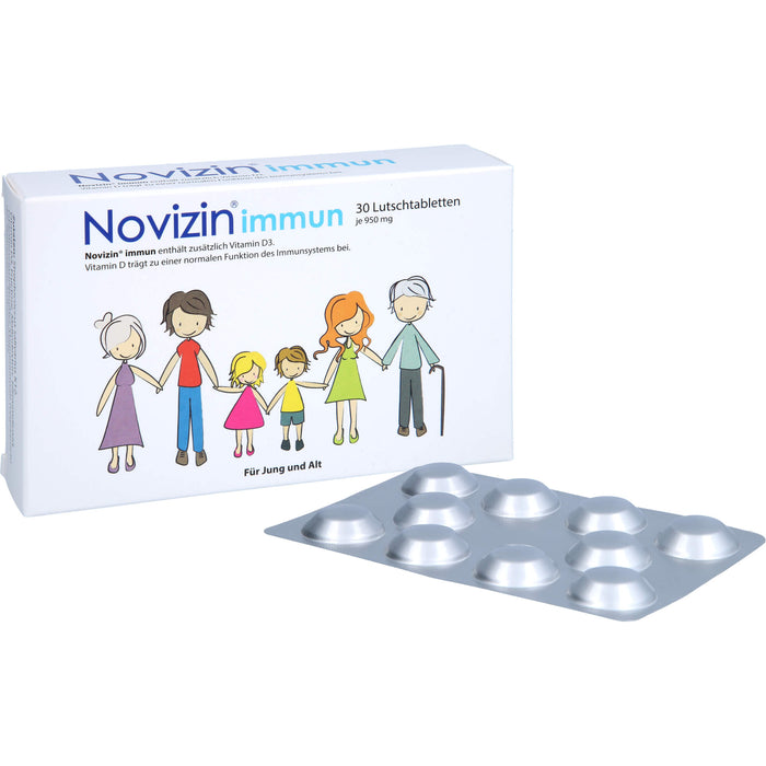 Novizin immun Lutschtabletten für jung und alt für das Immunsystem, 30 St. Tabletten