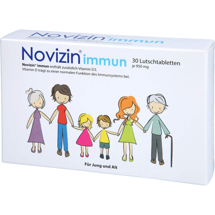 Novizin immun Lutschtabletten für jung und alt für das Immunsystem, 30 pc Tablettes