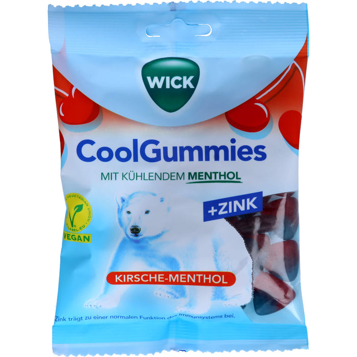 Wick CoolGummies Kirsche Menthol, 90 g KDA