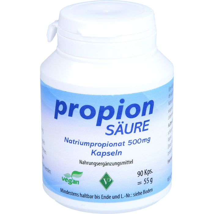 Propionsäure 500 mg vegan, 90 St KAP