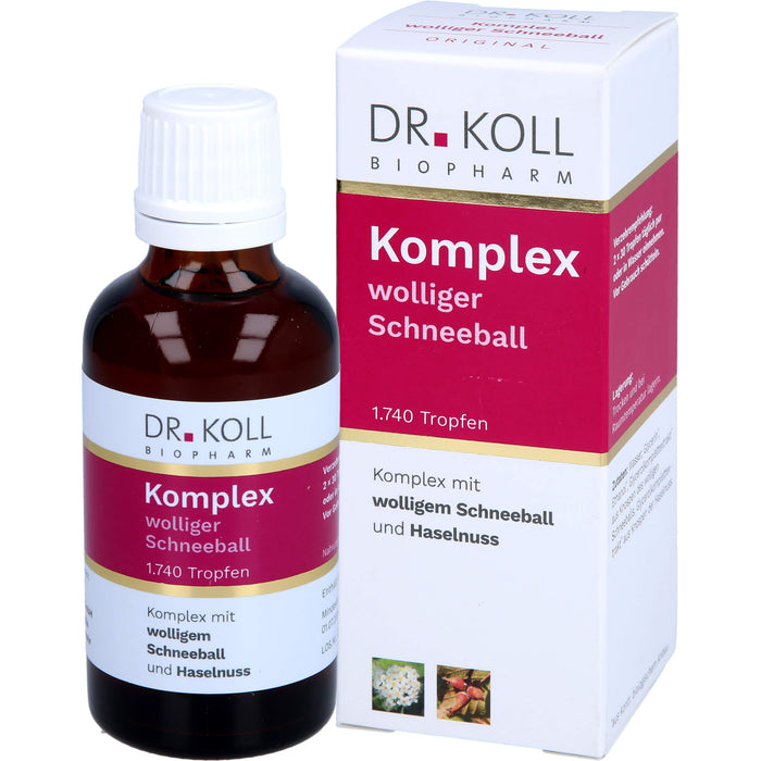 Komplex wolliger Schneeball Haselnuss Dr.Koll, 50 ml TRO