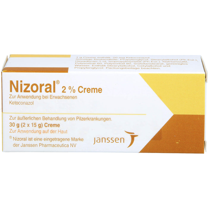 Nizoral 2% kohlpharma Creme bei Pilzerkrankungen, 30 g Creme