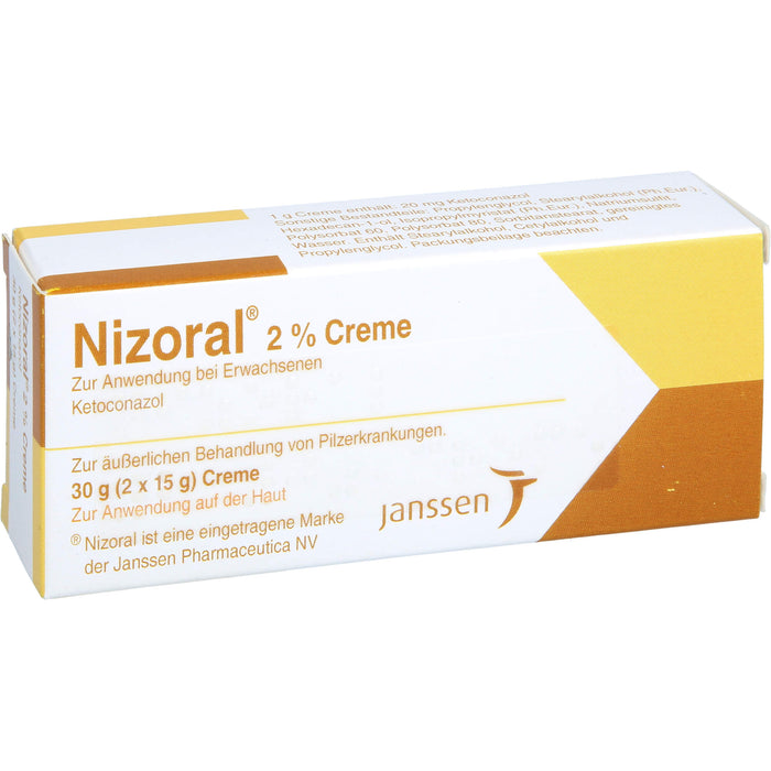 Nizoral 2% kohlpharma Creme bei Pilzerkrankungen, 30 g Cream