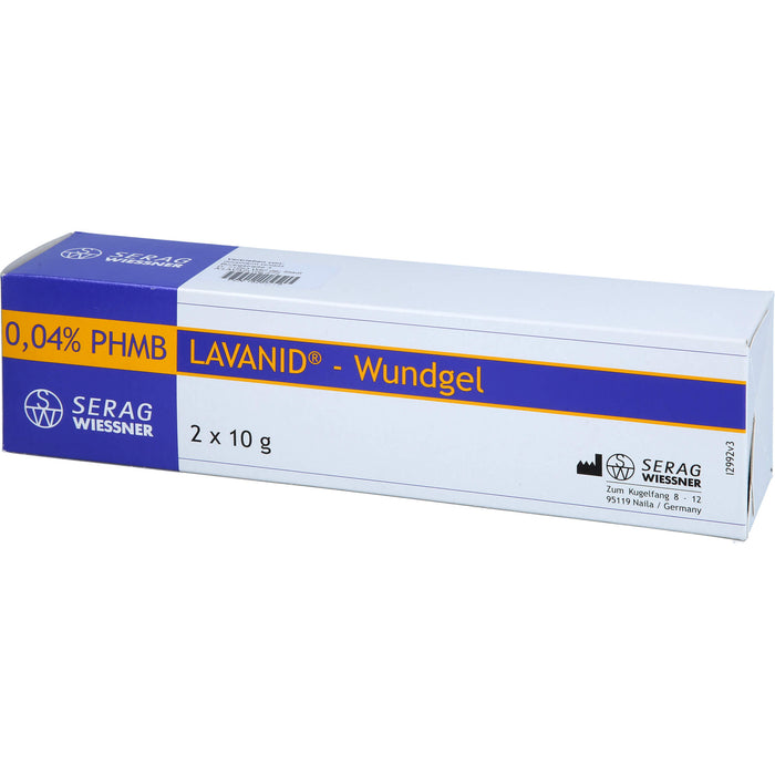 LAVANID Wundgel, 2X10 g GEL