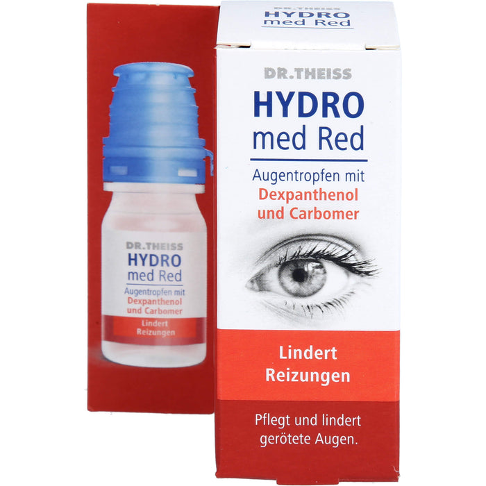 DR. THEISS Hydro med Red Augentropfen lindert Reizungen, 10 ml Lösung