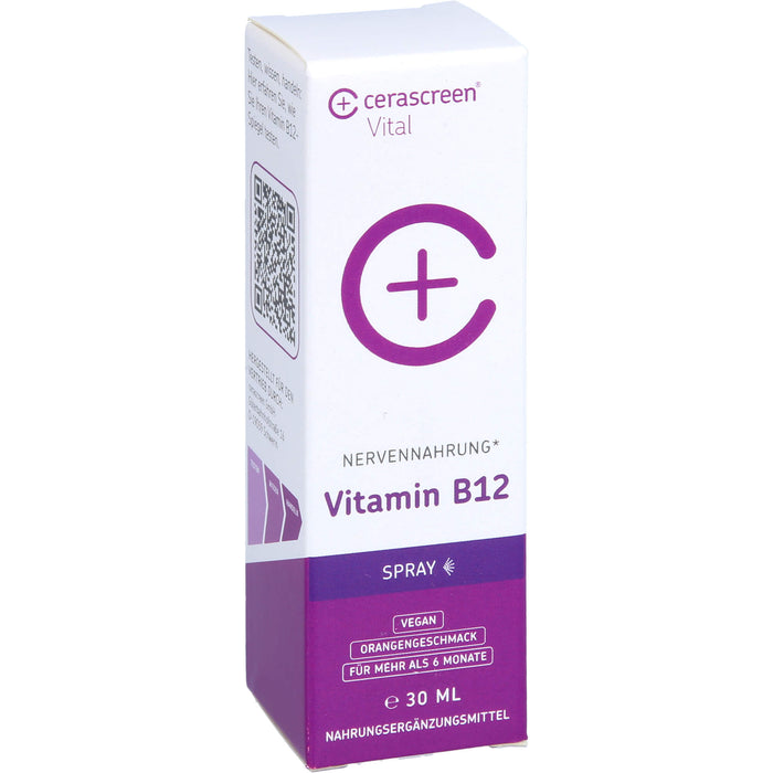 cerascreen Vitamin B12 hochdosiert vegan Spray, 30 ml SPR