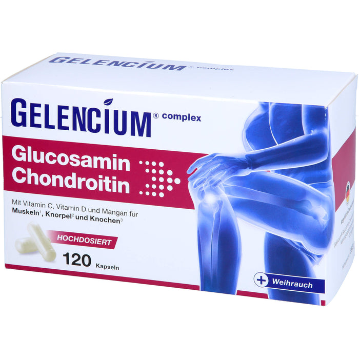GELENCIUM Glucosamin Chondroitin hochdos. Vit C, 120 St KAP