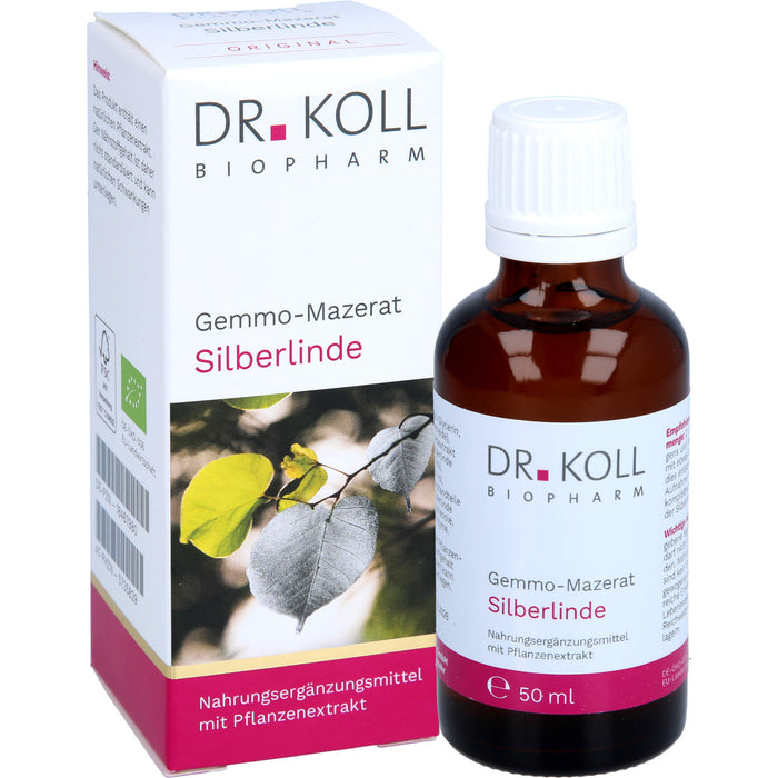 Gemmo-Mazerat Silberlinde Dr. Koll Tilia tomentosa, 50 ml TRO