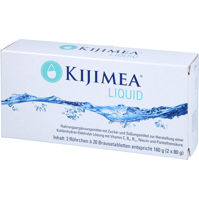 KIJIMEA Liquid Brausetabletten, 40 pcs. Tablets