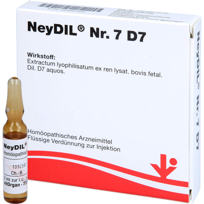 NeyDil Nr. 7 D7 Amp., 5X2 ml AMP