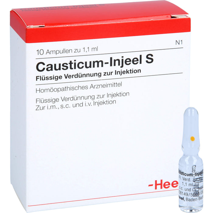 Causticum Injeel S Amp., 10 pcs. Ampoules