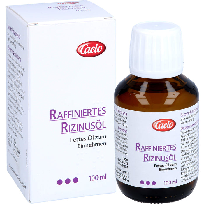 Caelo Raffiniertes Rizinussöl, 100 ml Oil