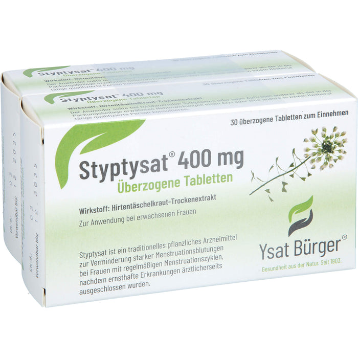 Styptysat 400 mg überzogene Tabletten, 2X30 St UTA