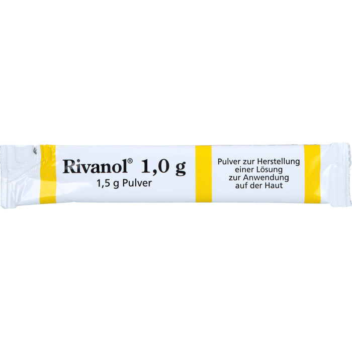 Rivanol 1,0 g Pulver Antiseptikum, 20 St. Beutel