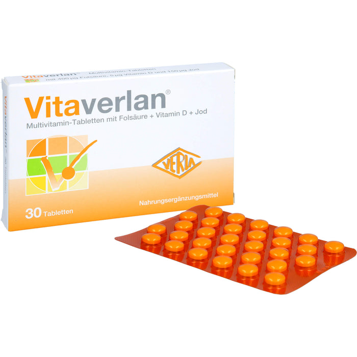 Vitaverlan Tabletten, 30 pc Tablettes