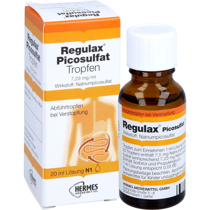 Regulax Picosulfat Tropfen, 20 ml Solution