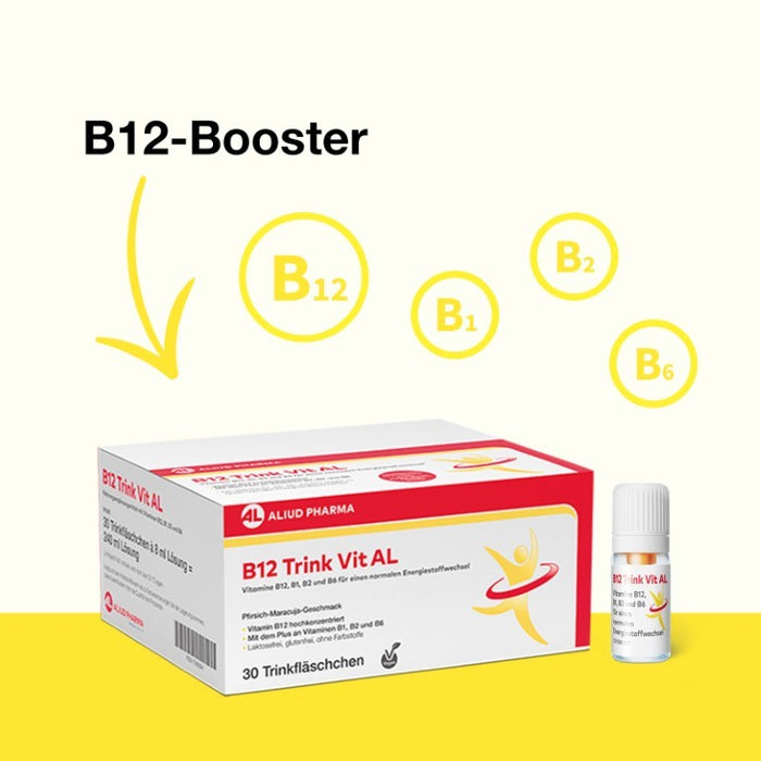 B12 Trink Vit AL Trinkfläschchen, 30 St. Trinkfläschchen