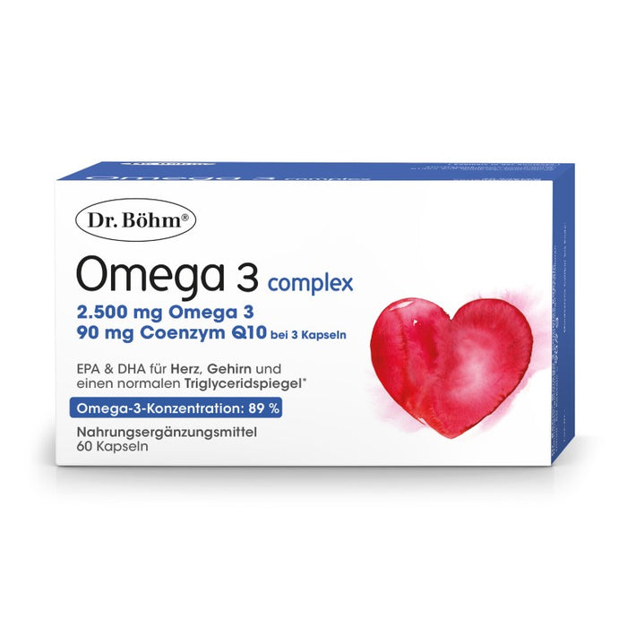 Dr Böhm Omega 3 complex Kapseln, 60 St. Kapseln