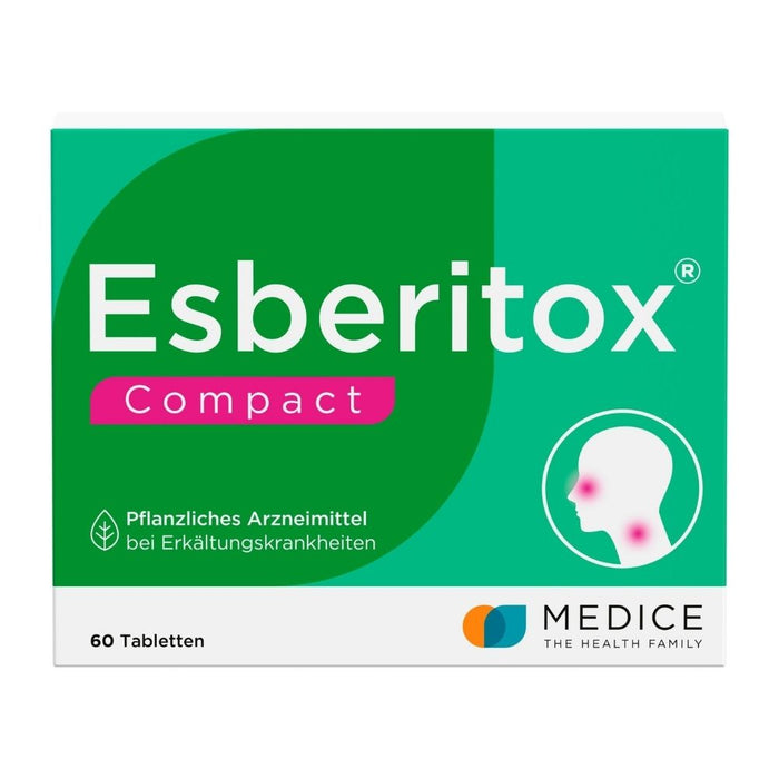 Esberitox Compact Tabletten bei Erkältungskrankheiten, 60 pc Tablettes